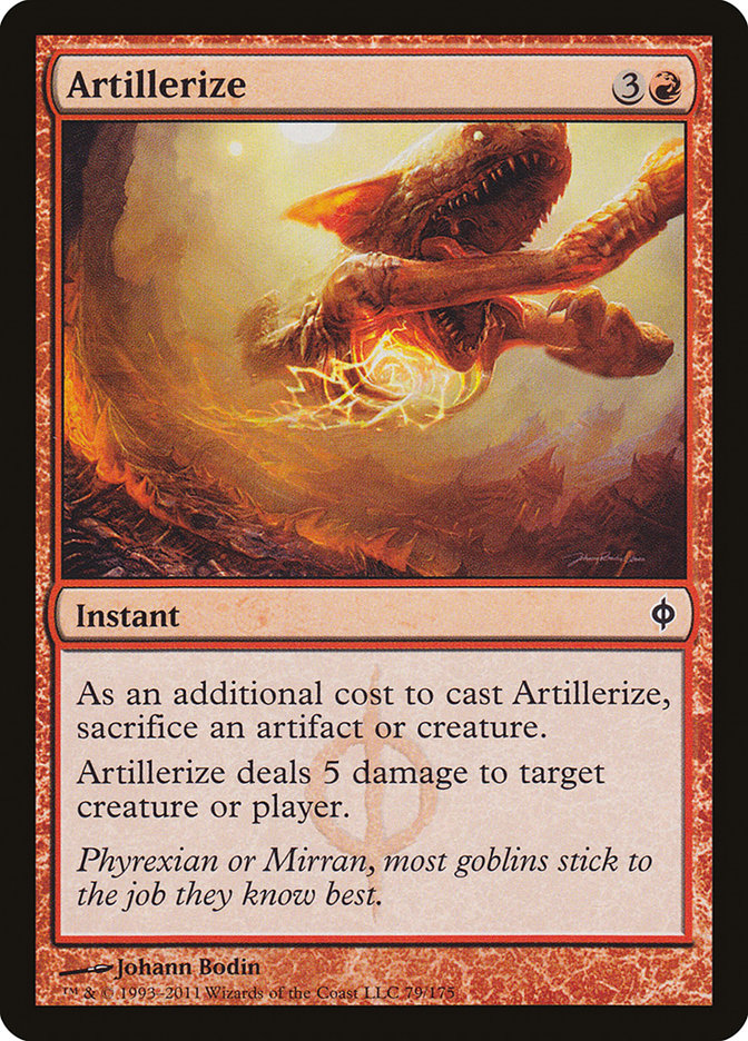 Artillerize [New Phyrexia] | Event Horizon Hobbies CA