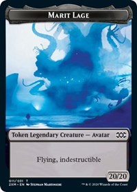 Marit Lage // Saproling Double-sided Token [Double Masters Tokens] | Event Horizon Hobbies CA