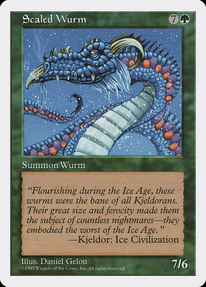 Scaled Wurm [Fifth Edition] | Event Horizon Hobbies CA