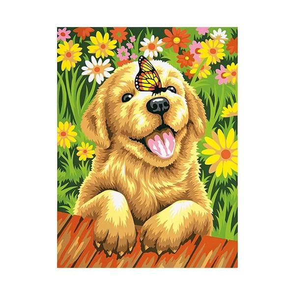 PaintWorks - Paint By Numbers - Puppy Gardener | Event Horizon Hobbies CA