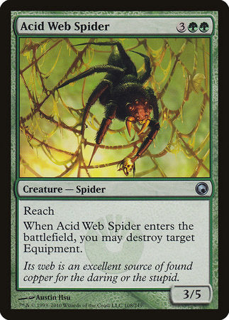Acid Web Spider [Scars of Mirrodin] | Event Horizon Hobbies CA