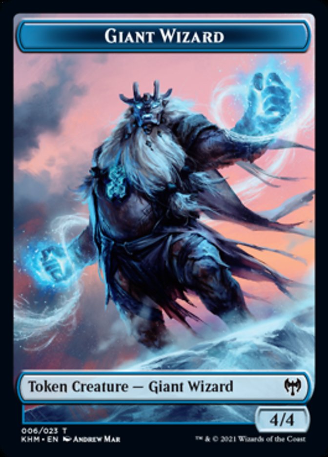 Giant Wizard Token [Kaldheim] | Event Horizon Hobbies CA