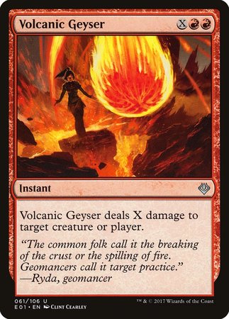 Volcanic Geyser [Archenemy: Nicol Bolas] | Event Horizon Hobbies CA