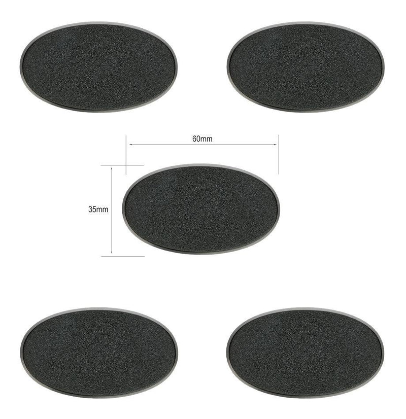 Citadel - Bases -  60x35mm Oval Bases