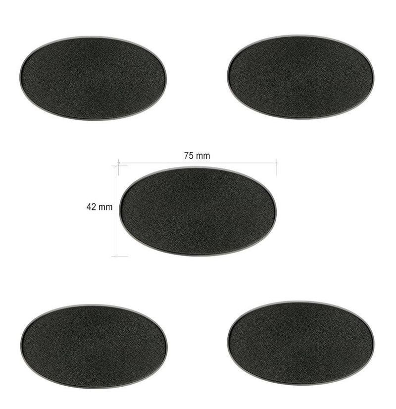 Citadel - Bases - 75x42mm Oval Bases