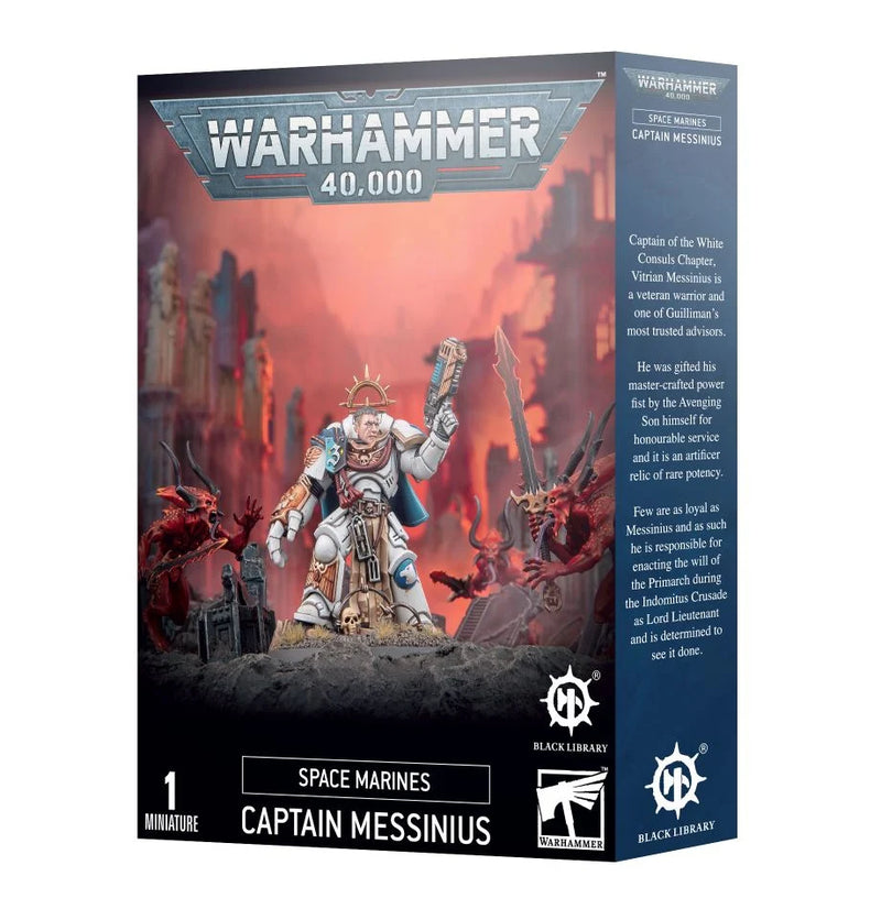 40K - Space Marines - Captain Messinius