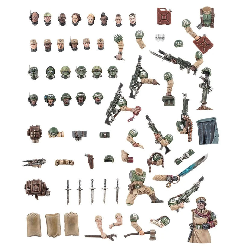 40K - Astra Militarum - Cadian Upgrades