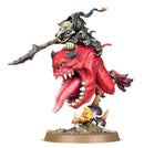 AoS - Gloomspite Gitz - Loonboss on Giant Cave Squig