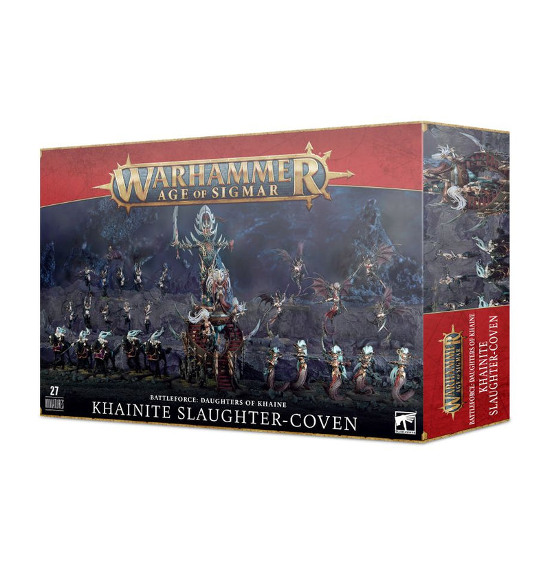 AOS - Battleforce - Daughters of Khaine - Khainite Slaughter Coven