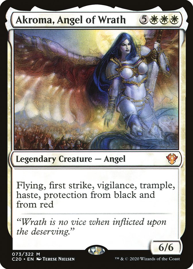 Akroma, Angel of Wrath [Commander 2020] | Event Horizon Hobbies CA