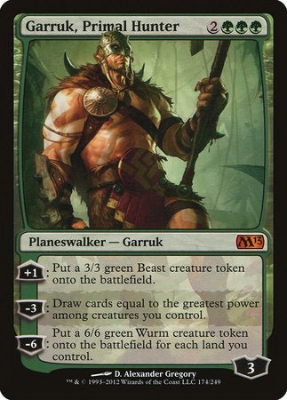 Garruk, Primal Hunter [Magic 2013] | Event Horizon Hobbies CA