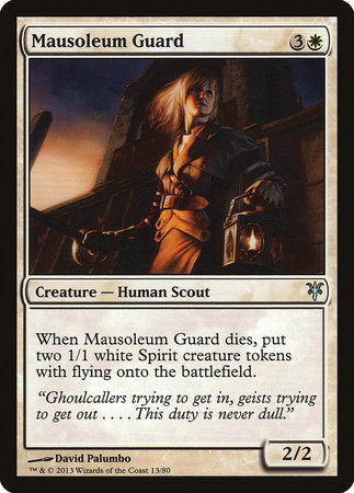 Mausoleum Guard [Duel Decks: Sorin vs. Tibalt] | Event Horizon Hobbies CA