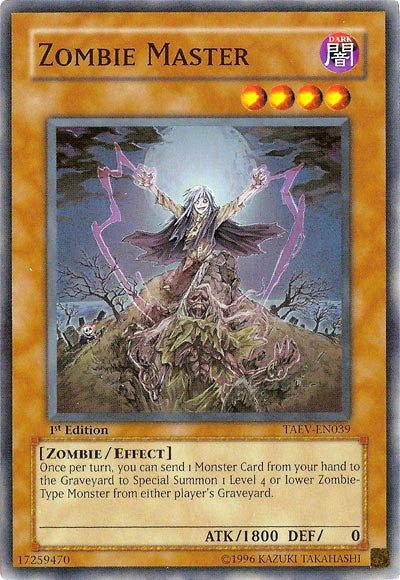 Zombie Master [TAEV-EN039] Super Rare | Event Horizon Hobbies CA