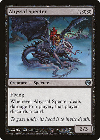 Abyssal Specter [Duels of the Planeswalkers] | Event Horizon Hobbies CA