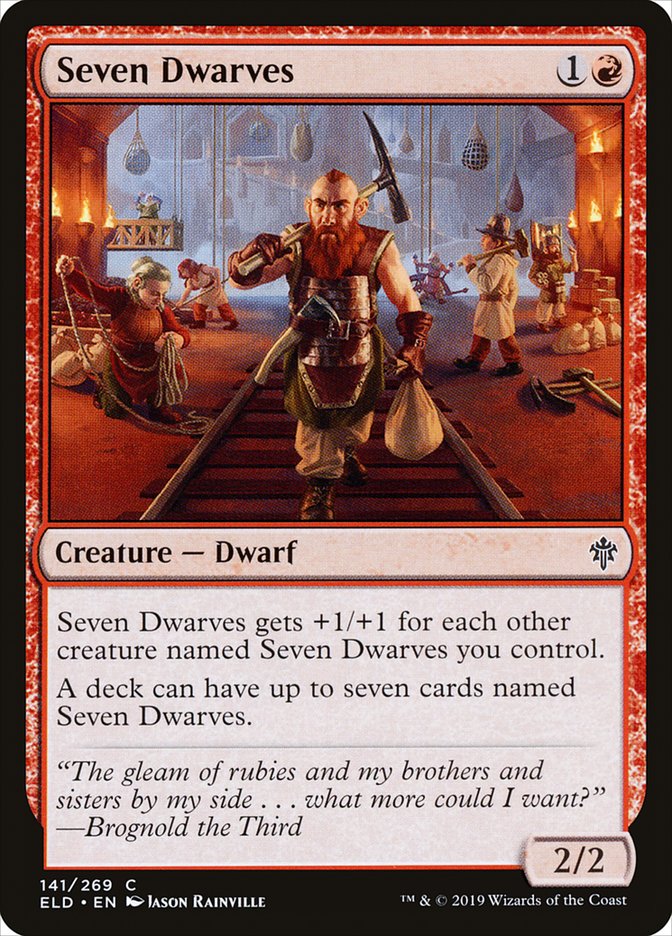 Seven Dwarves [Throne of Eldraine] | Event Horizon Hobbies CA