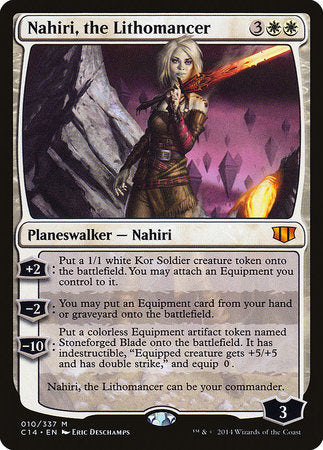 Nahiri, the Lithomancer [Commander 2014] | Event Horizon Hobbies CA