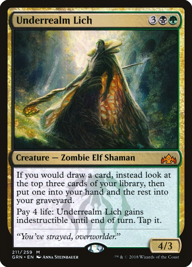 Underrealm Lich [Guilds of Ravnica] | Event Horizon Hobbies CA