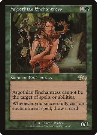Argothian Enchantress [Urza's Saga] | Event Horizon Hobbies CA