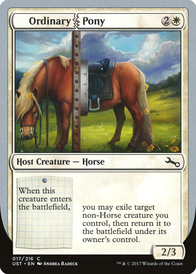 Ordinary Pony [Unstable] | Event Horizon Hobbies CA