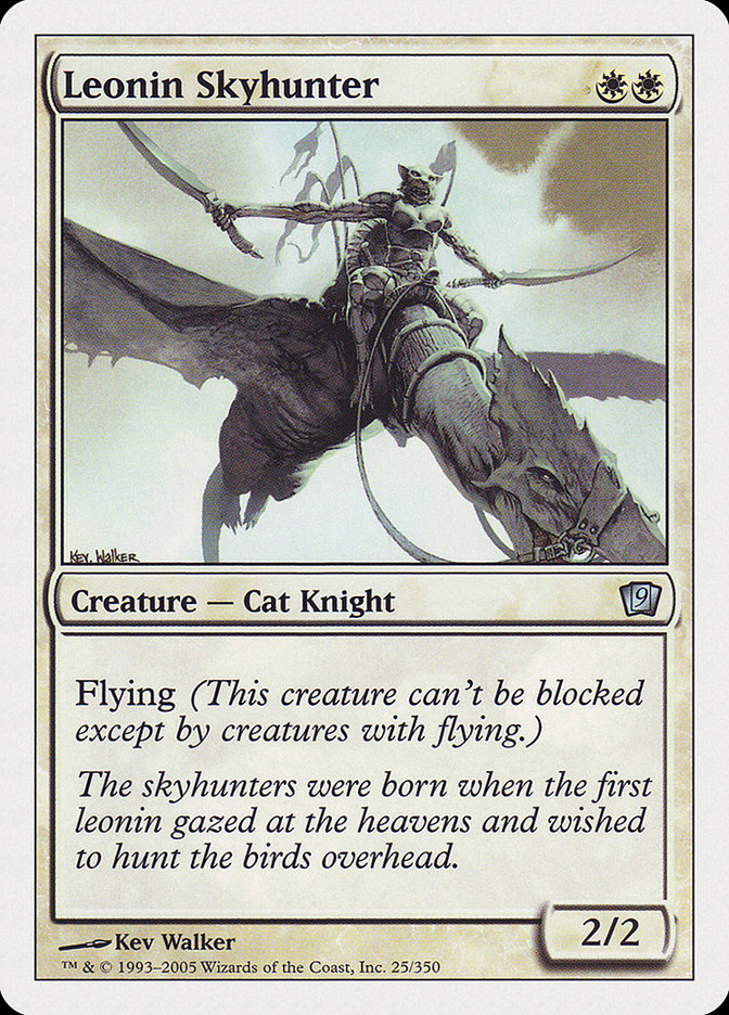 Leonin Skyhunter [Ninth Edition] | Event Horizon Hobbies CA