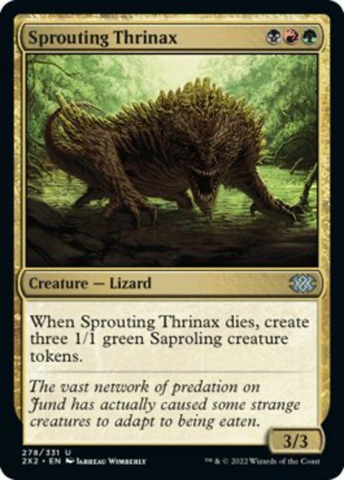Sprouting Thrinax [Double Masters 2022] | Event Horizon Hobbies CA