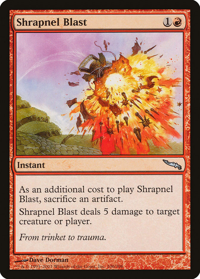 Shrapnel Blast [Mirrodin] | Event Horizon Hobbies CA