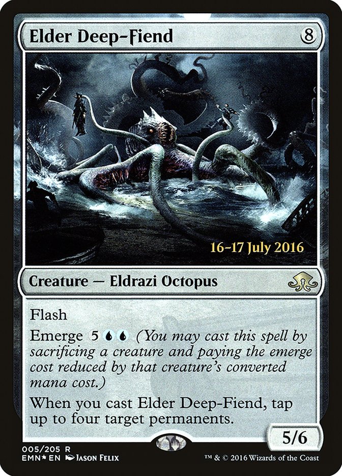 Elder Deep-Fiend  [Eldritch Moon Prerelease Promos] | Event Horizon Hobbies CA