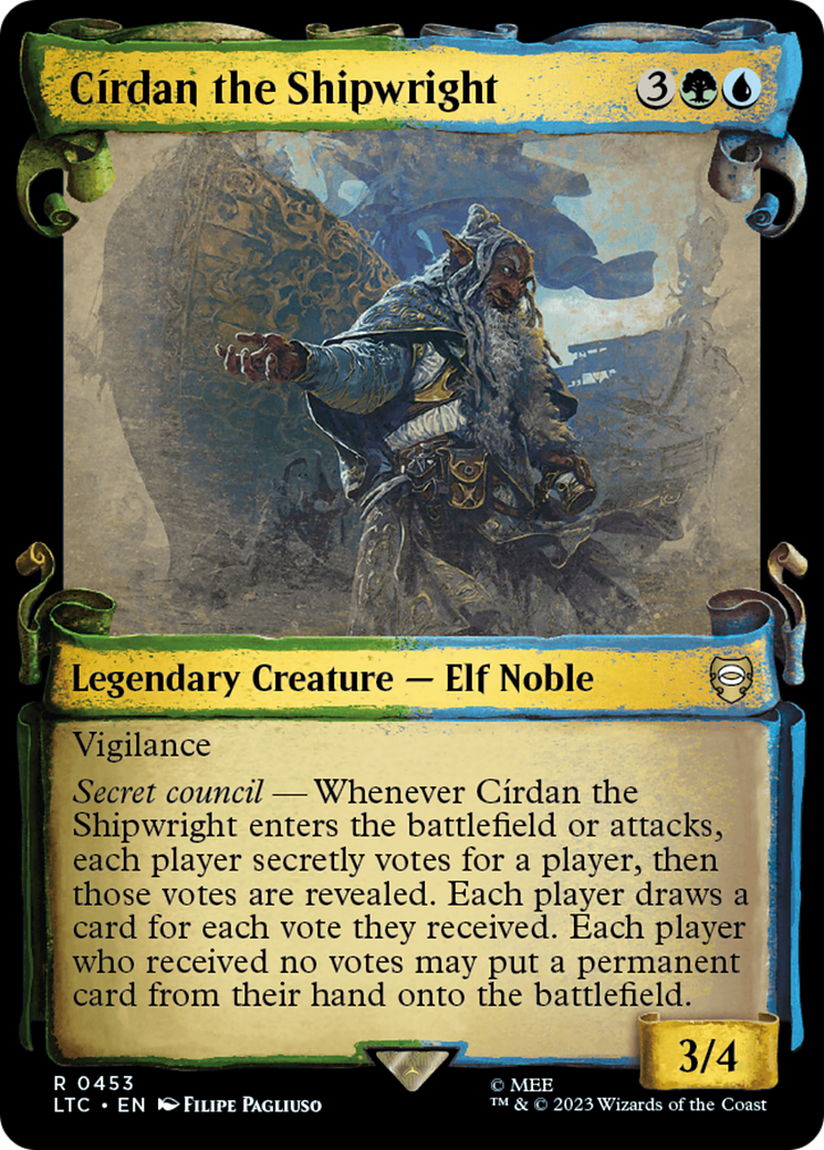 Cirdan the Shipwright [The Lord of the Rings: Tales of Middle-Earth Commander Showcase Scrolls] | Event Horizon Hobbies CA