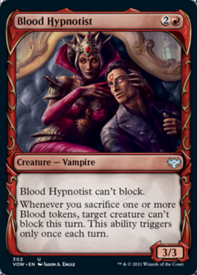 Blood Hypnotist (Showcase Fang Frame) [Innistrad: Crimson Vow] | Event Horizon Hobbies CA