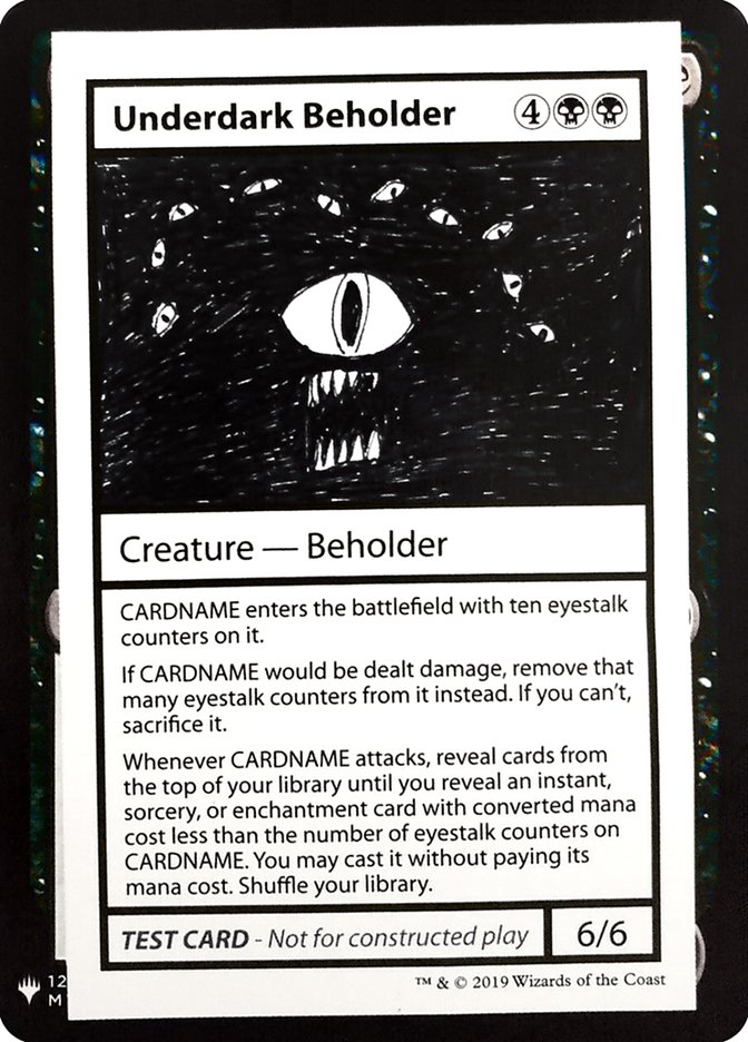 Underdark Beholder [Mystery Booster Playtest Cards] | Event Horizon Hobbies CA