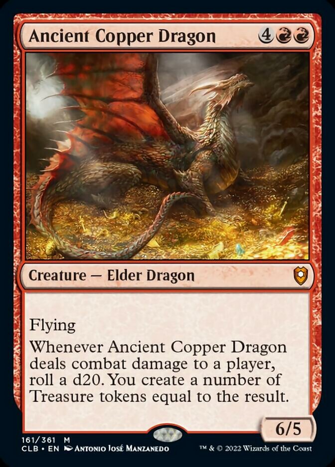 Ancient Copper Dragon [Commander Legends: Battle for Baldur's Gate] | Event Horizon Hobbies CA
