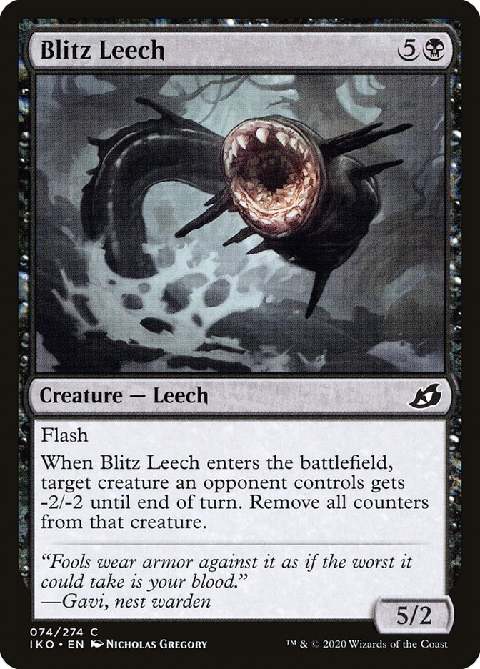 Blitz Leech [Ikoria: Lair of Behemoths] | Event Horizon Hobbies CA