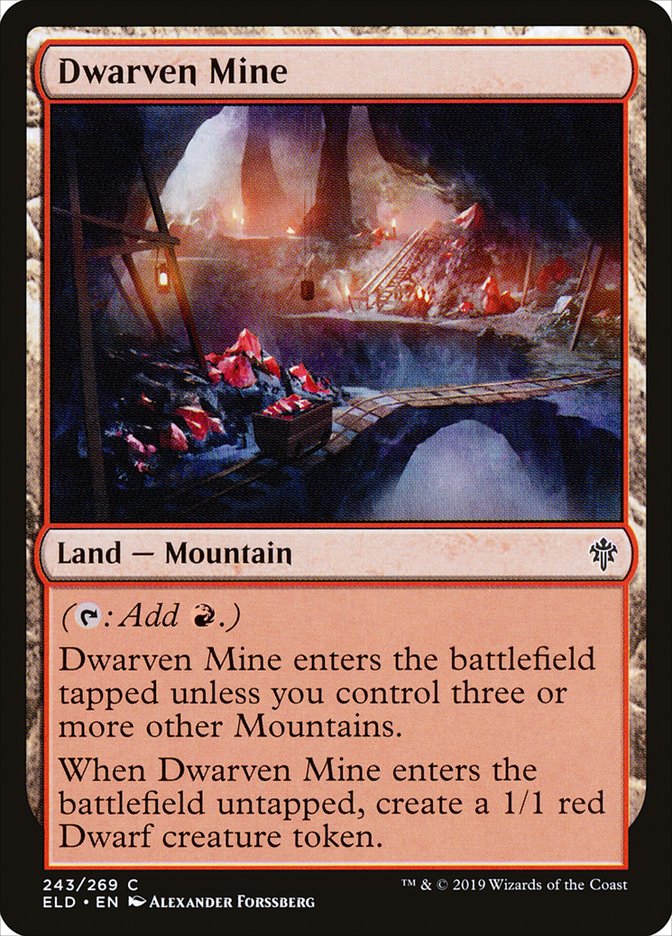 Dwarven Mine [Throne of Eldraine] | Event Horizon Hobbies CA