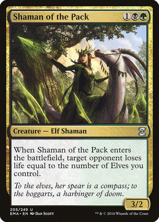 Shaman of the Pack [Eternal Masters] | Event Horizon Hobbies CA