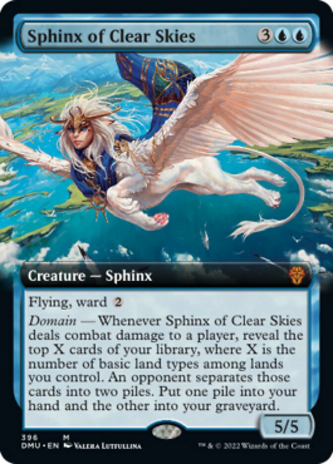 Sphinx of Clear Skies (Extended Art) [Dominaria United] | Event Horizon Hobbies CA