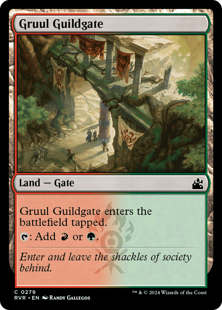 Gruul Guildgate [Ravnica Remastered] | Event Horizon Hobbies CA