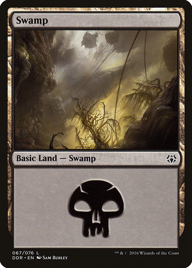 Swamp (67) [Duel Decks: Nissa vs. Ob Nixilis] | Event Horizon Hobbies CA