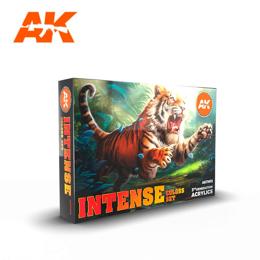 AK Interactive - Paint Set - Intense Colors | Event Horizon Hobbies CA