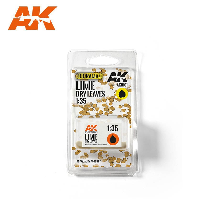 AK Interactive Lime Dry Leaves 1:35 | Event Horizon Hobbies CA