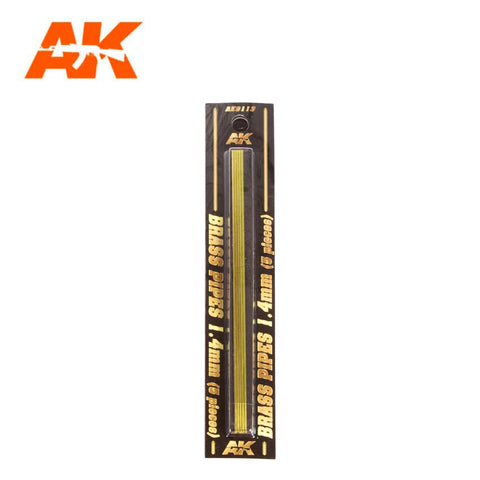 Ak Interactive Brass Pipes 1.4mm