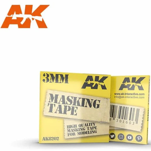 AK Interactive - Masking Tape 3mm