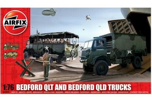 Airfix Bedford QLT and Bedford QLD Trucks | Event Horizon Hobbies CA