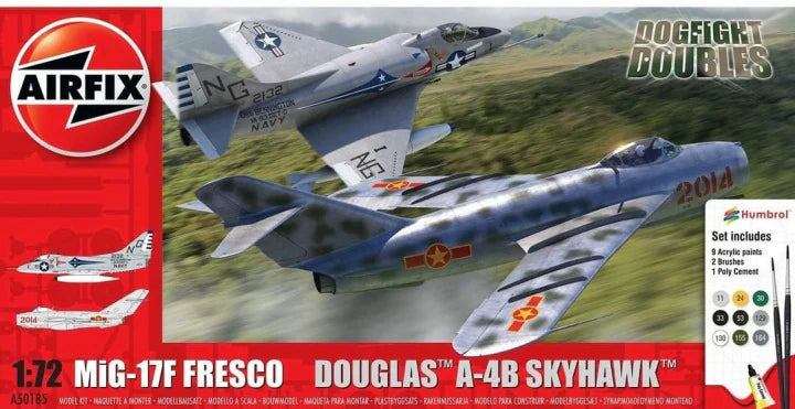 MiG-17F Fresco Douglas A-4B Skyhawk