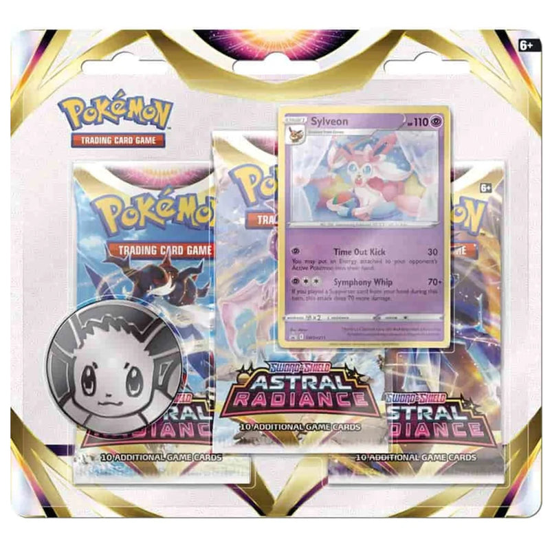 Pokemon - Astral Radiance - 3 Booster Packs and Coin