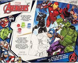 PaintWorks - Paint By Numbers - Avengers | Event Horizon Hobbies CA