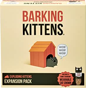 Board Games - Exploding Kittens - Barking Kittens Expansion Pack | Event Horizon Hobbies CA