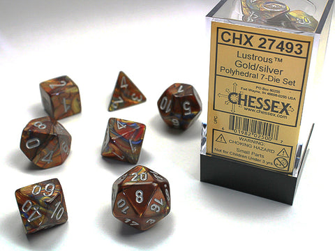 Dice - Chessex - Polyhedral (7pc) - Lustrous