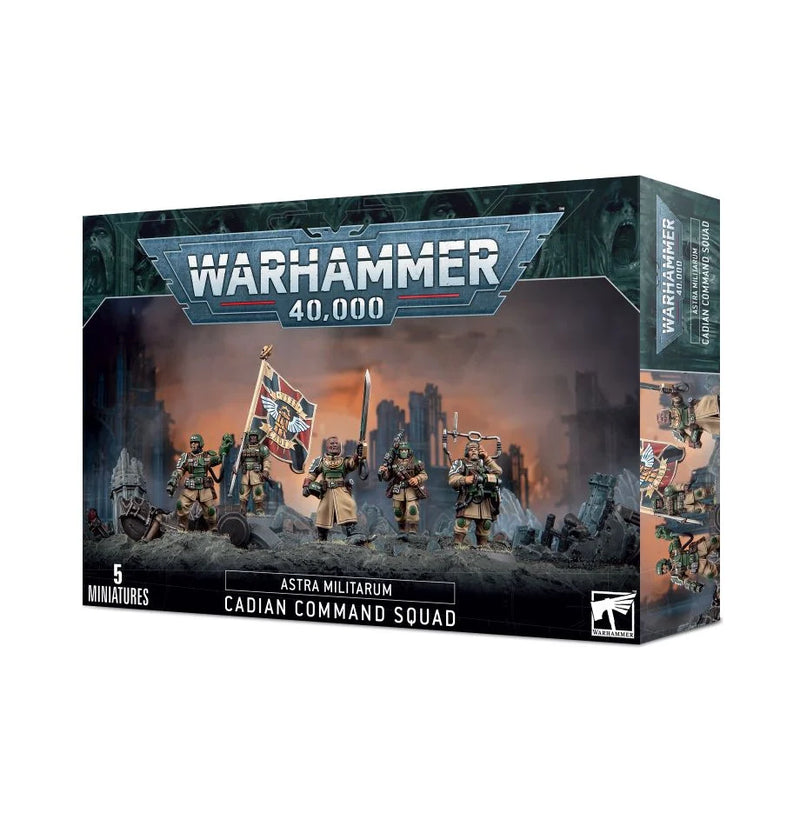 40K - Astra Militarum - Cadian Command Squad