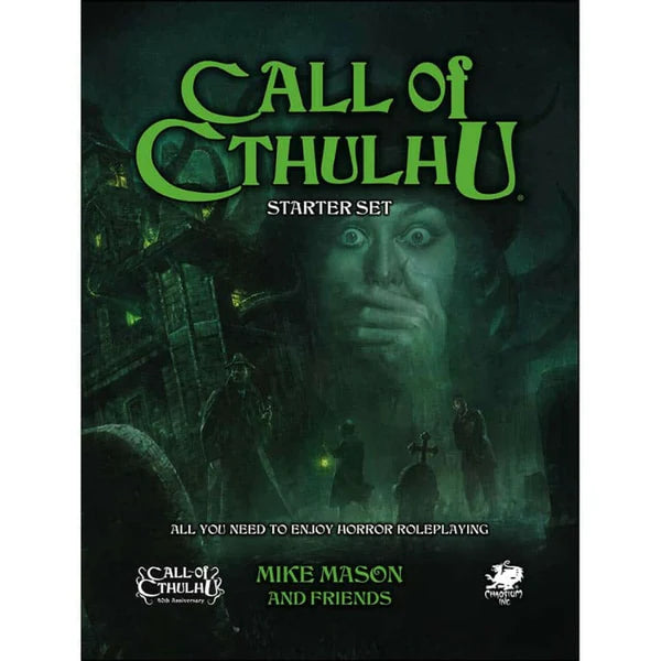 Roleplaying Game - Call of Cthulhu - Starter Set - 40th Anniversary | Event Horizon Hobbies CA