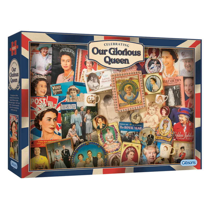 Jigsaw Puzzle - Gibsons - Our Glorious Queen - 1000